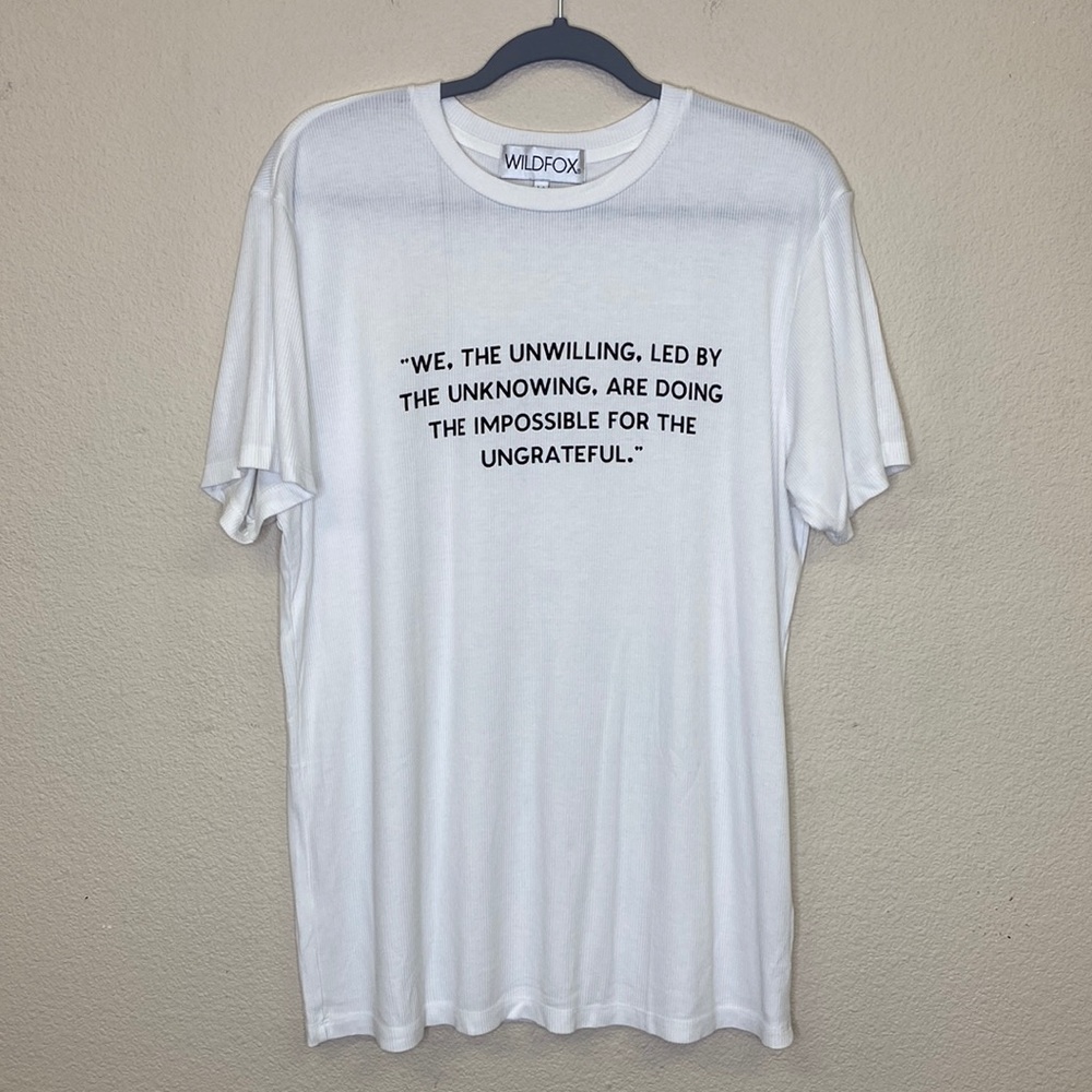 Wildfox Tee Shirt NWOT